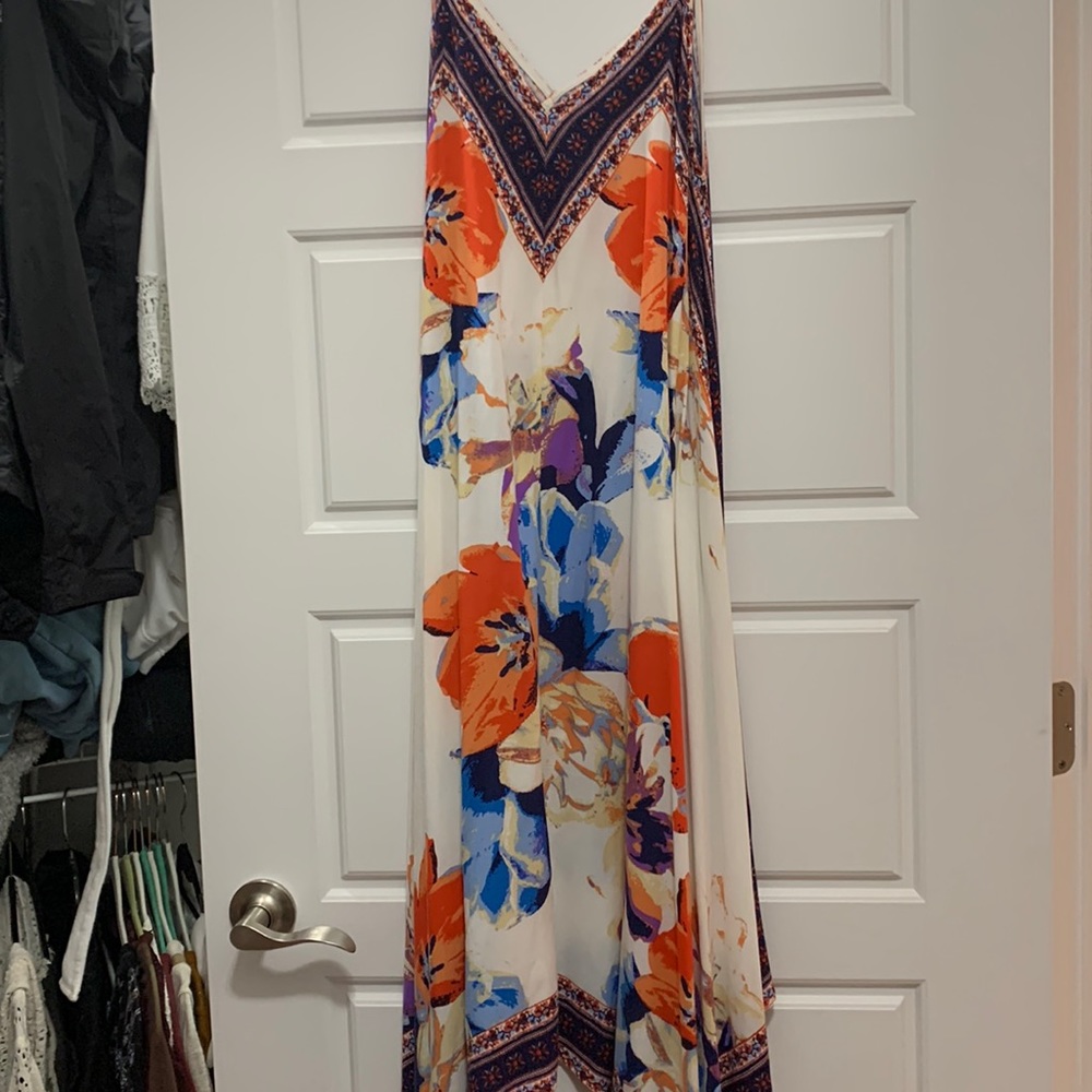 Floral midi dress